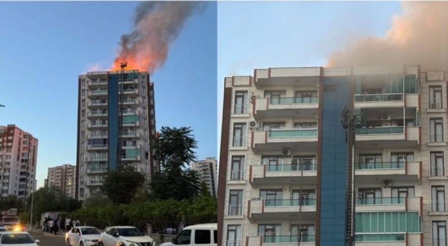 Diyarbakır'da 4 kişinin öldüğü yangına ilişkin davada sanıklar hakim karşısına çıktı