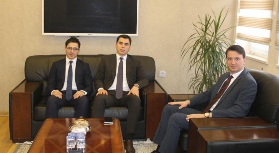 Orhaneli ve Büyükorhan kaymakamlarından Keles Kaymakamı Gürses'e ziyaret