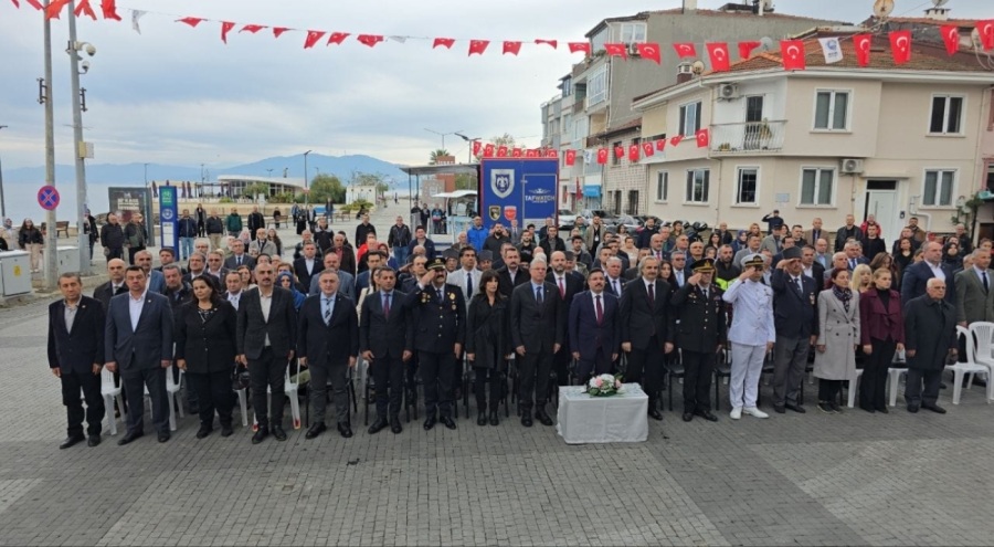 Bursa'da Mudanya Mütarekesi'nin 103'üncü yılı törenle kutlandı