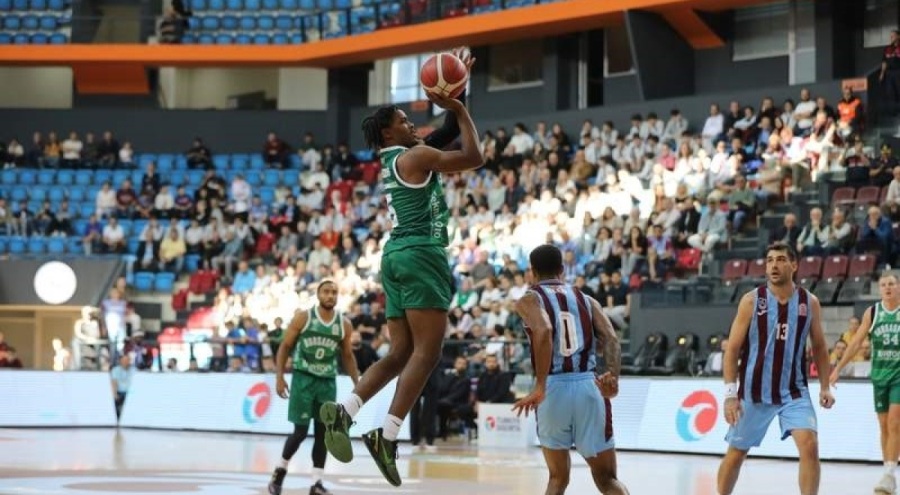 Bursaspor Basketbol Trabzon deplasmanında galip!