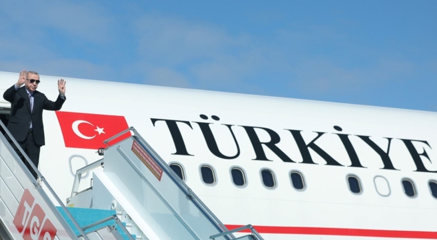 Cumhurbaşkanı Erdoğan, Mısır'a gitti