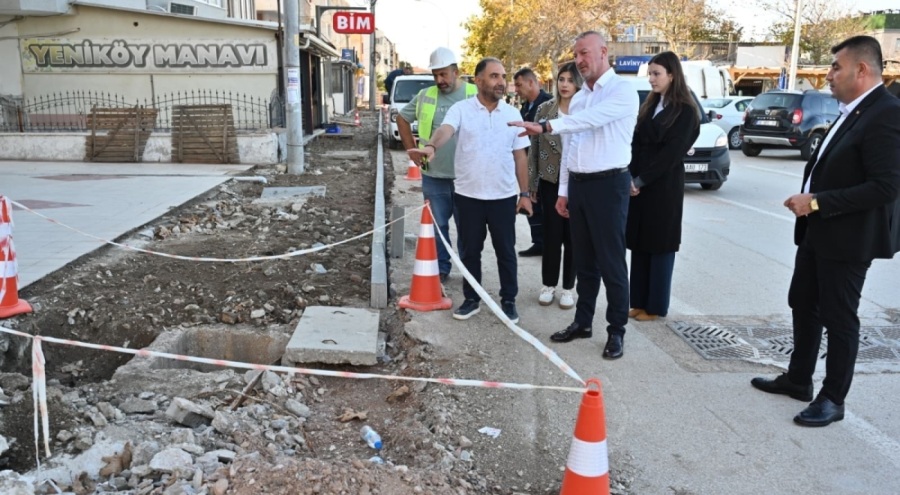 Karacabey Belediyesi'nden Yeniköy'e modern dokunuşlar
