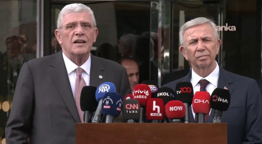 İYİ Parti'den Mansur Yavaş'a 'destek' ziyareti: 'Bu soruşturmaların bizim için hükmü yoktur'