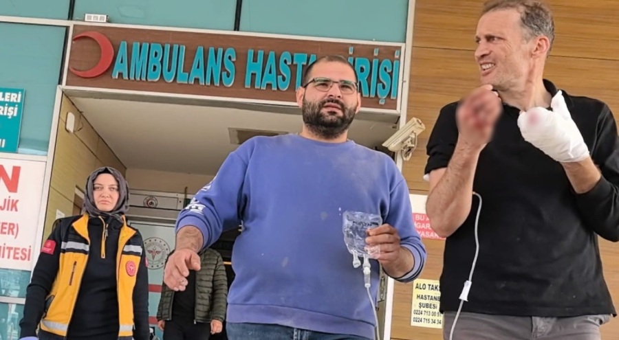 Bursa'da elini freze makinesine kaptıran marangozun parmakları koptu
