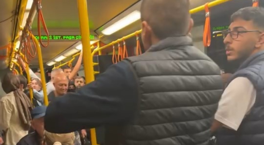 Bursa'da alkollü olduğu iddia edilen kişi metroyu birbirine kattı
