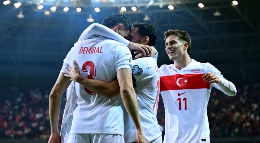 Bizim çocuklar yine destan yazdı! Gürcistan 4-1 mağlup