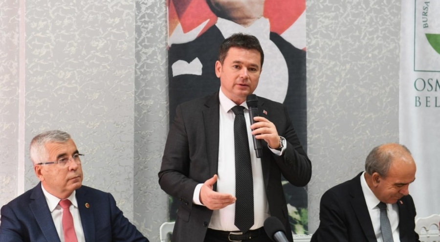 Osmangazi Belediye Başkanı Aydın, Tuna Mahallesi'nde talepleri dinledi