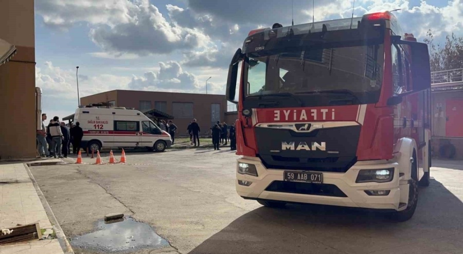 Hastanenin elektrik panosunda korkutan patlama
