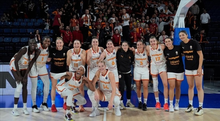 Galatasaray Çağdaş Faktoring deplasmanda Flammes Carolo Basket'i mağlup etti