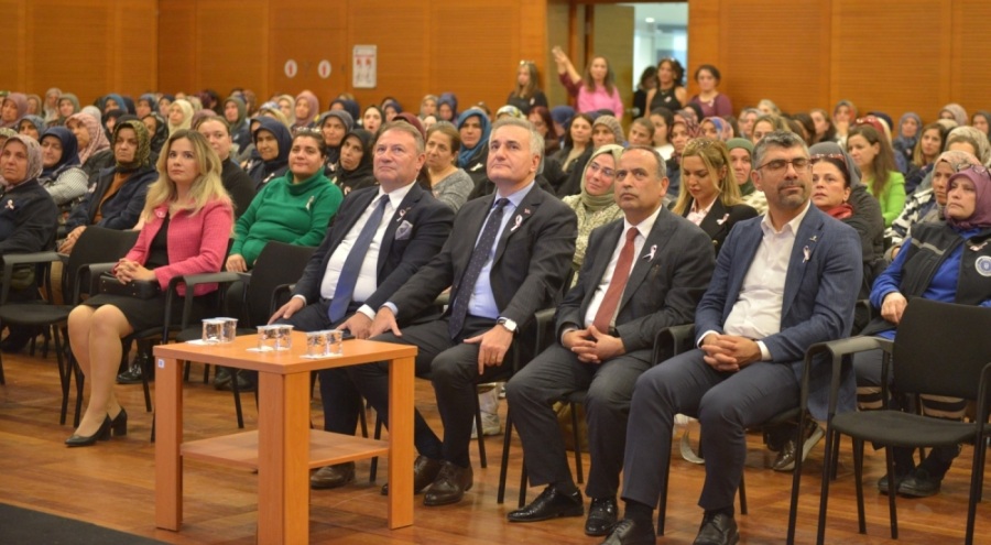 Bursa'da meme kanseri farkındalık semineri düzenlendi