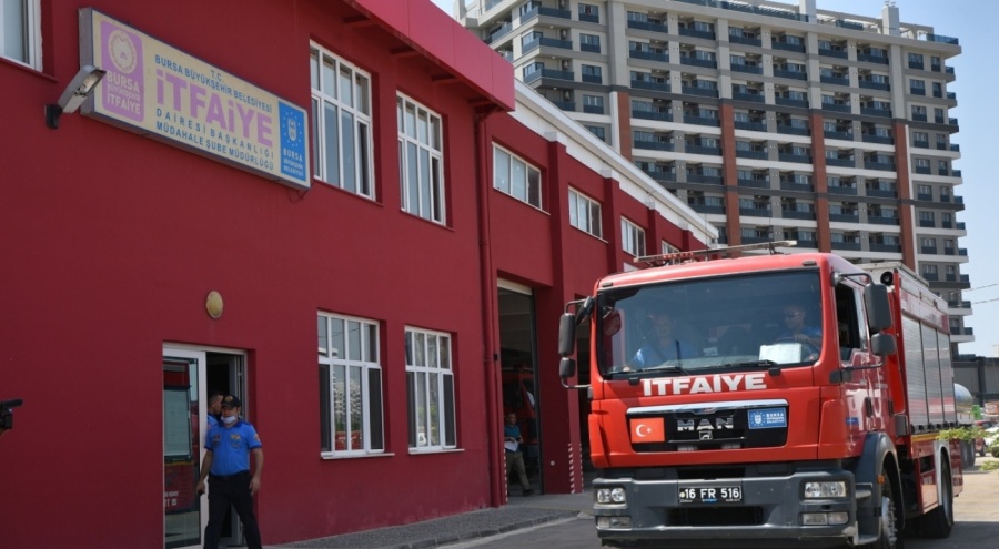 Bursa İtfaiyesi eylülde 2 bin 294 olaya müdahale etti