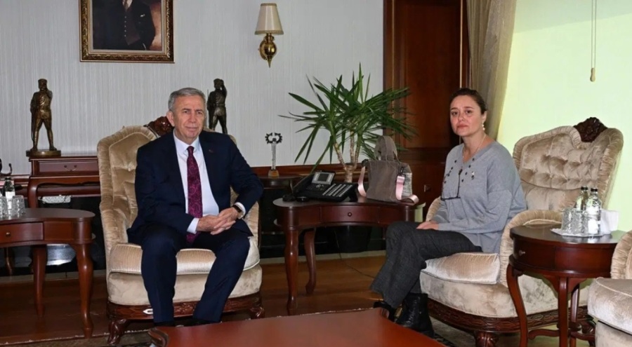 Minguzzi ailesinden Mansur Yavaş'a ziyaret