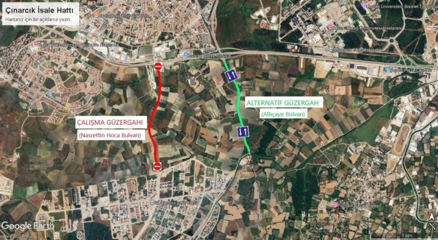 Bursa'da trafik düzenlemesi! Bir ay trafiğe kapanacak