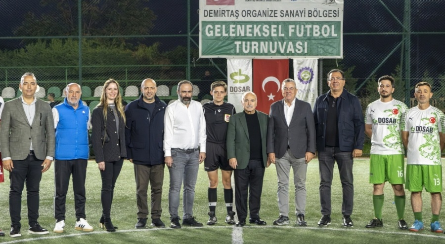 DOSAB-DOSABSİAD'ın geleneksel futbol turnuvası başladı