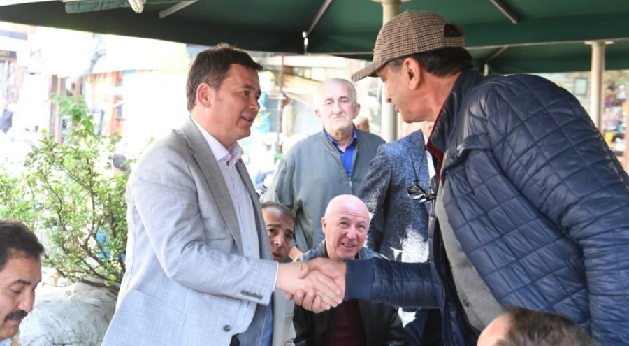 Osmangazi Belediye Başkanı Aydın müjdeyi verdi: Tahtakale Köylü Pazarı eski haline kavuşacak