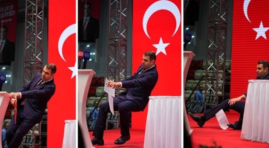 CHP İzmir Kongresi: Tek aday Güç, kürsüde fenalaştı