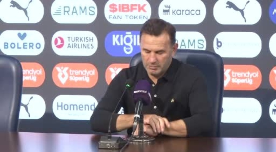 Okan Buruk: "Zorlu bir deplasmanı kazanarak bitiyoruz"
