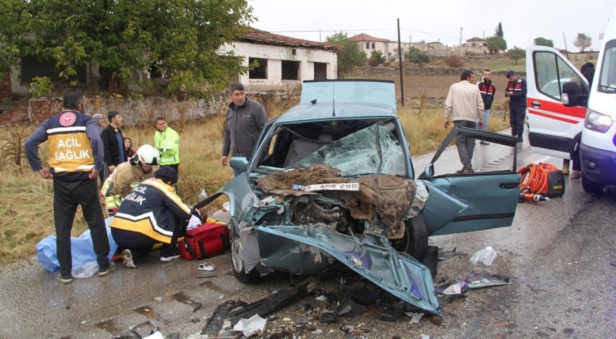 Yağmur kazayı getirdi: Manisa'da 1 bebek öldü, 5 kişi yaralandı