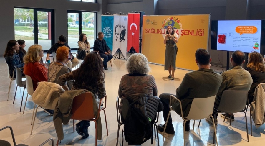 Nilüfer'de gıda farkındalığı söyleşisi düzenlendi