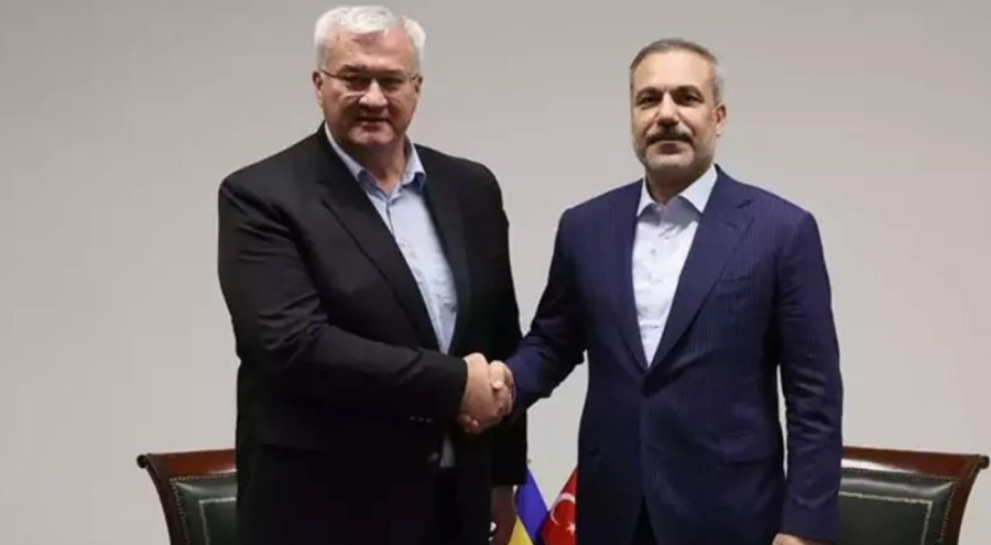 Bakan Hakan Fidan, Ukraynalı mevkidaşı Sybiha ile görüştü