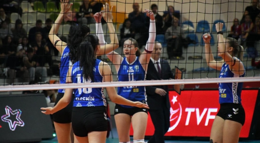 Nilüfer Belediyespor Aras Spor'u 3-2 yendi