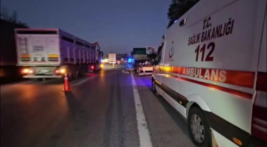 Tır şoförü, lastik değiştirirken başka tırın altında kaldı