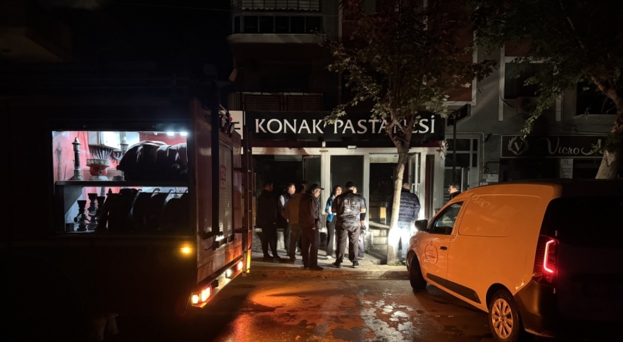 Edirne'de pastanede çıkan yangın kontrol altına alındı