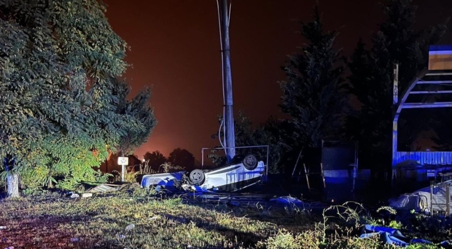 Bursa'da yağış kaza getirdi!