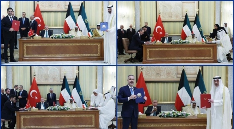Türkiye ve Kuveyt arasında 4 anlaşma imzalandı