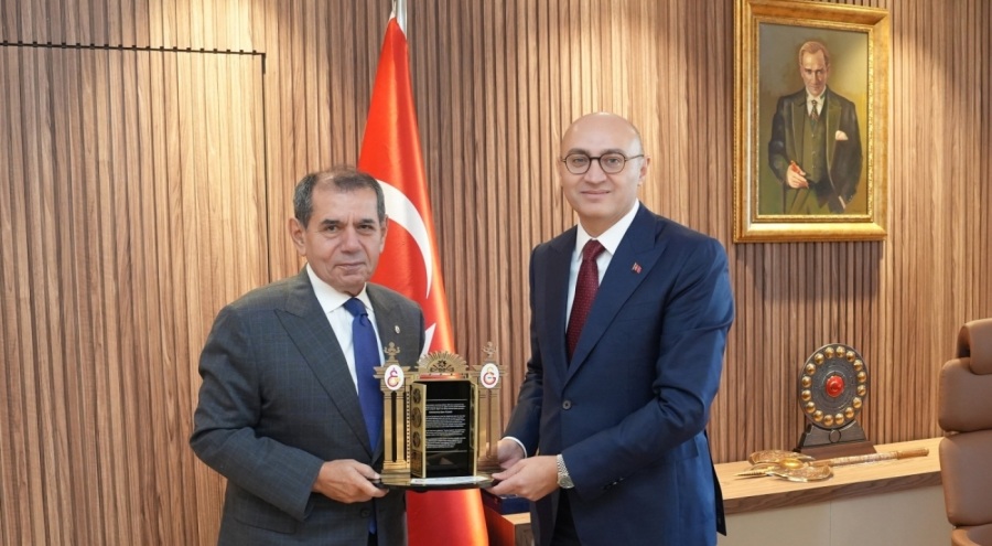 Galatasaray Başkanı Dursun Özbek, Cumhuriyet Başsavcısı Barış Duman'ı ziyaret etti