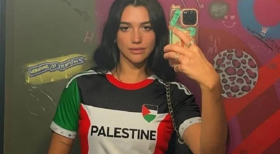 Dua Lipa: Filistin davası her şeyden daha büyük