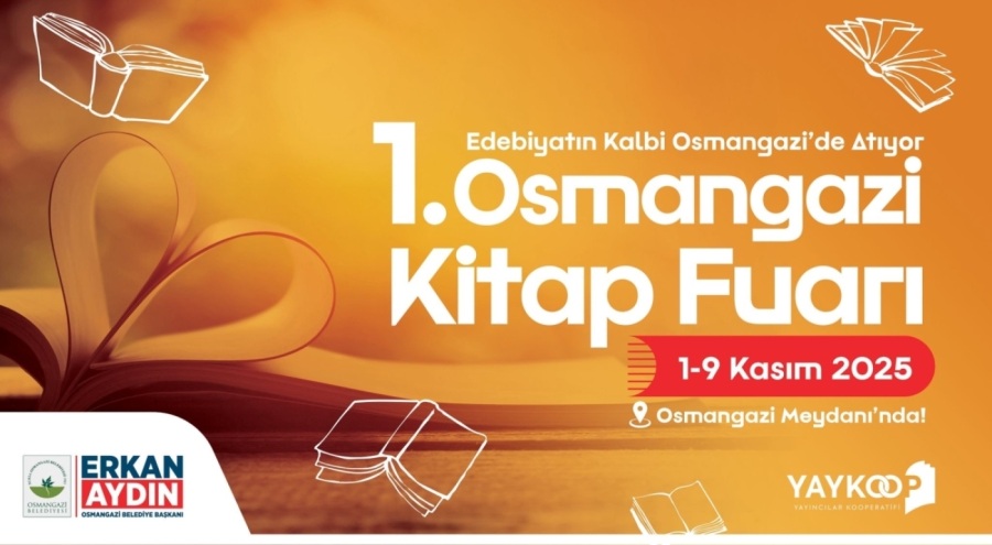 Osmangazi Kitap Fuarı Bursalılara kapılarını açıyor