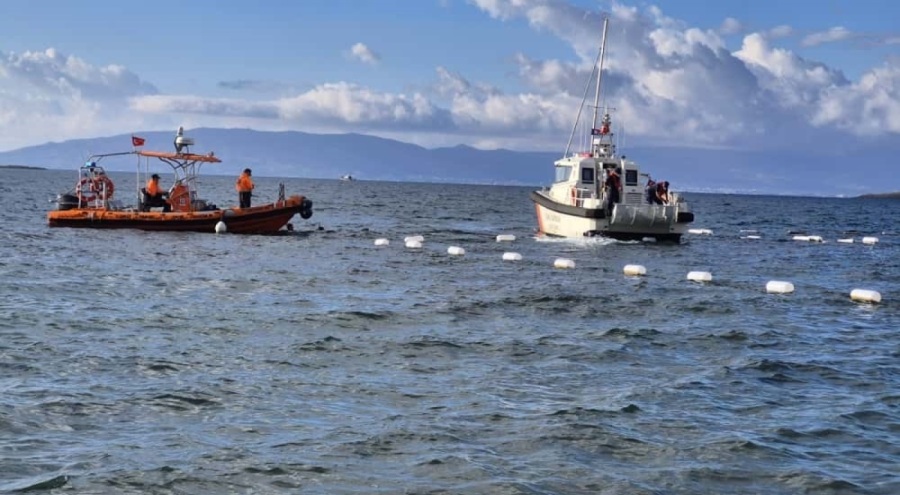 Bodrum'da düzensiz göçmenleri taşıyan tekne battı