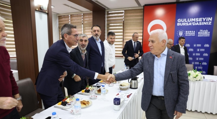 Başkan Bozbey'den Bursa'ya değer katanlara teşekkür