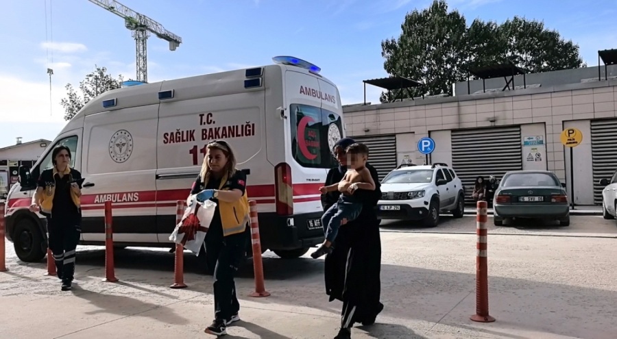 Bursa'da 2 yaşındaki çocuk dehşeti yaşadı!