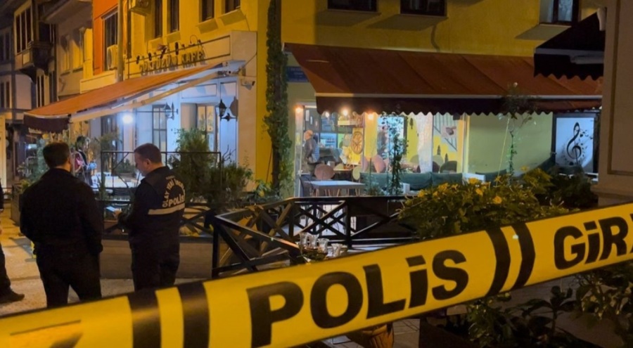 Bursa'da mekana alınmayan alkollü şahıs dehşet saçtı!