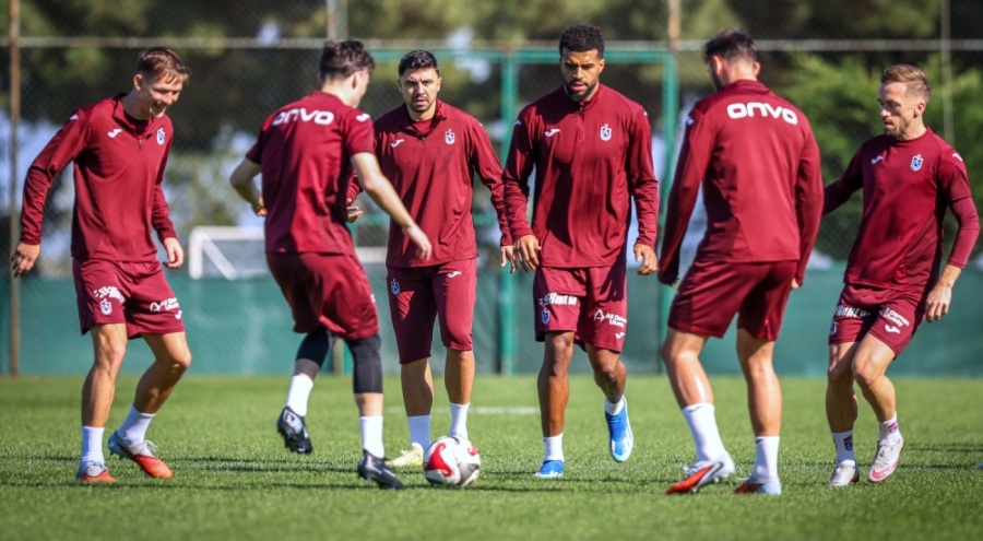 Trabzonspor, Galatasaray maçının hazırlıklarına başladı