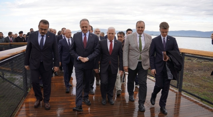 İznik Göl Bazilikası Ören Yeri Karşılama Merkezi hizmete girdi