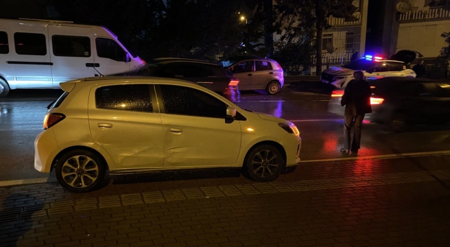 Bursa'da kazaya karışan araç olay yerinden kaçtı