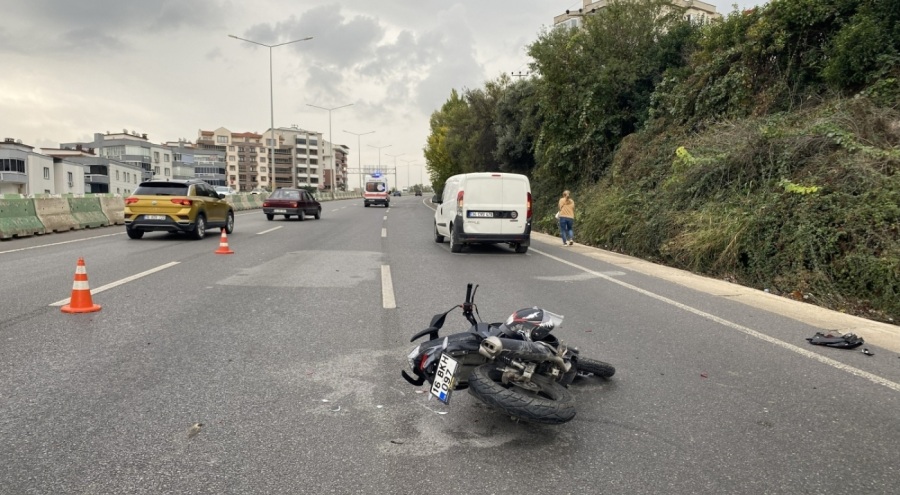 Bursa'da trafik kazası : 1 yaralı