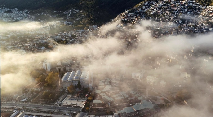 Bursa'da kartpostallık görüntüler oluştu