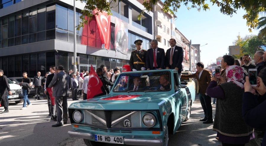 Gürsu'da düğün gibi bayram kutlaması