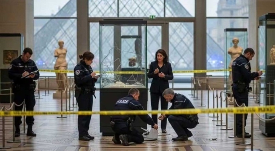 Louvre Müzesi'nde çalınan tarihi eserler hala bulunamadı