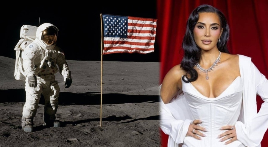 Aya basışa inanmıyorum demişti... NASA Kim Kardashian'a yanıt verdi