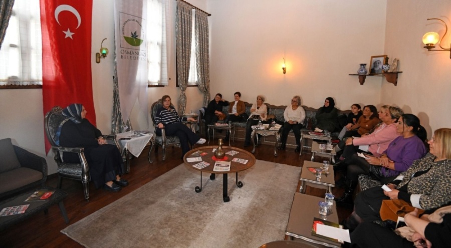 Osmangazi'de edebiyatseverler Kedili Tekke'de buluştu