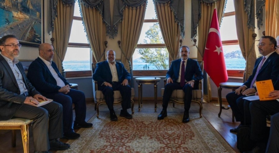 Bakan Fidan Hamas Siyasi Büro üyeleriyle İstanbul'da görüştü