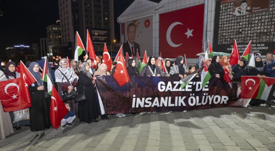 Bursa Gönüllü Kuruluşlar Platformu'ndan Gazze'ye destek