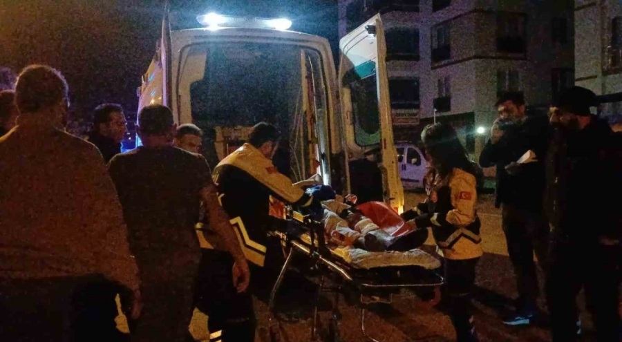 Silahla yaralanan genç, bina boşluğuna kaçarak kurtuldu