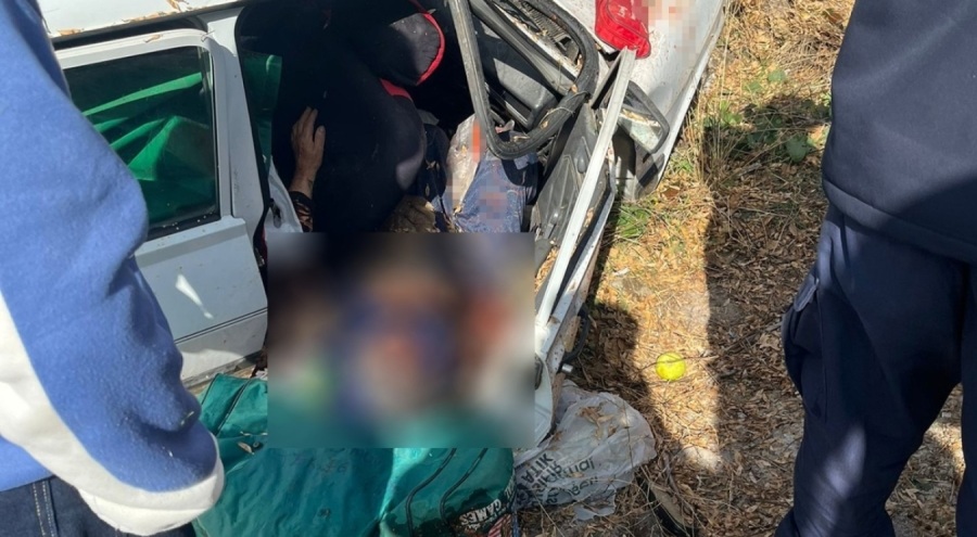 Kazada ağır yaralanan yaşlı kadın hayatını kaybetti