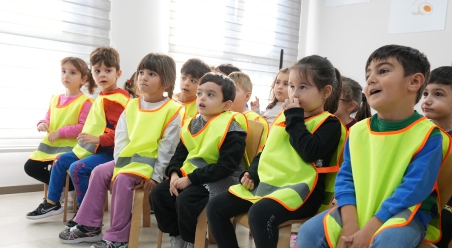 Osmangazi kreşlerinde miniklere İş Güvenliği Eğitimi verildi